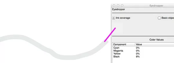 Extreme Ink Saturation Example Light Under Ten Percent Black