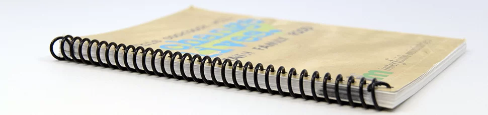 Spiral Coil Spine Binding Design and Production Explained