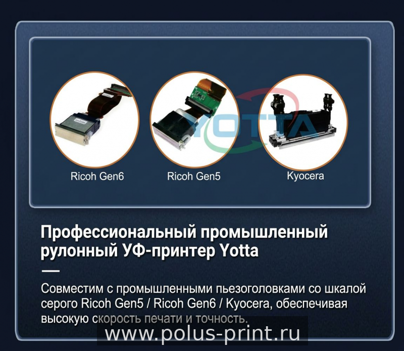 Промышленные головы Kyocera