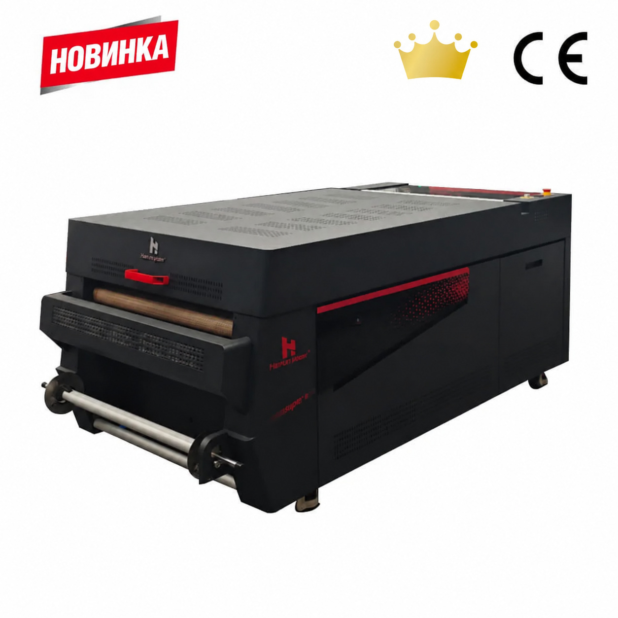 Промышленный DTF-принтер EVO A-606 60 см, 6 голов Epson i3200, 9 цветов