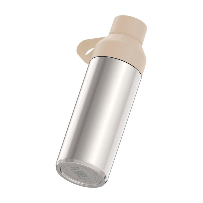 Бутылка из переработанных материалов с чашкой, 620 мл, Ocean Bottle
