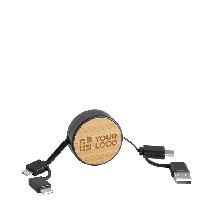 Зарядный кабель с разъемом micro USB, двусторонний разъем