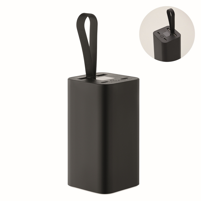 Power Bank из переработанного алюминия с цифровым индикатором 20 000 мАч