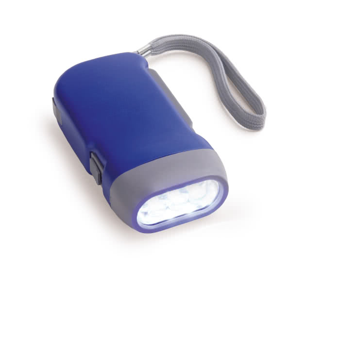 Фонарик с динамо-машиной с 3 светодиодами, LED Presslight