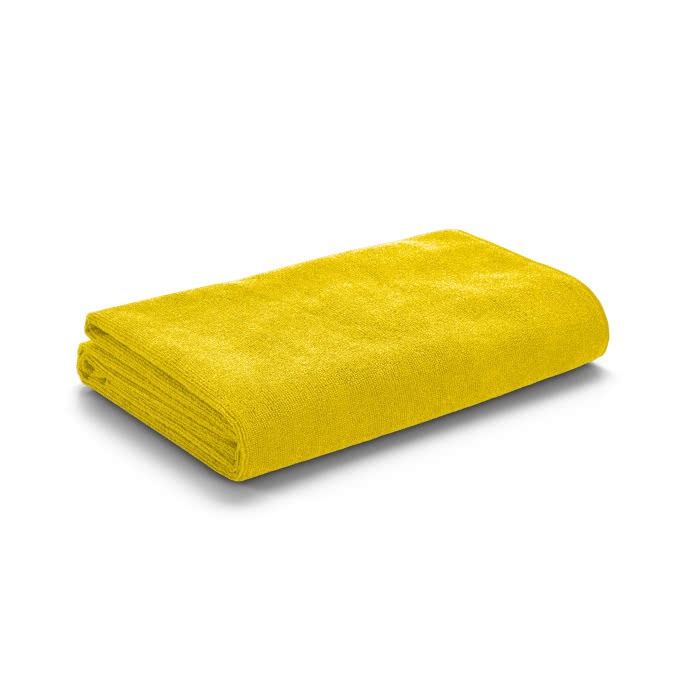 Пляжное полотенце из микрофибры с вышивкой для акций, 250 г/м²