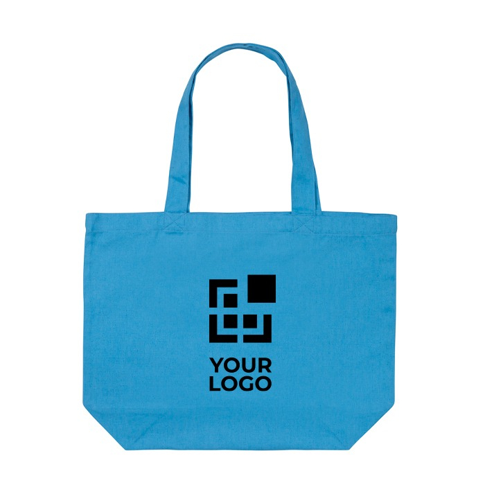 Сумка для покупок из переработанного фирменного холста, 240 г/м²