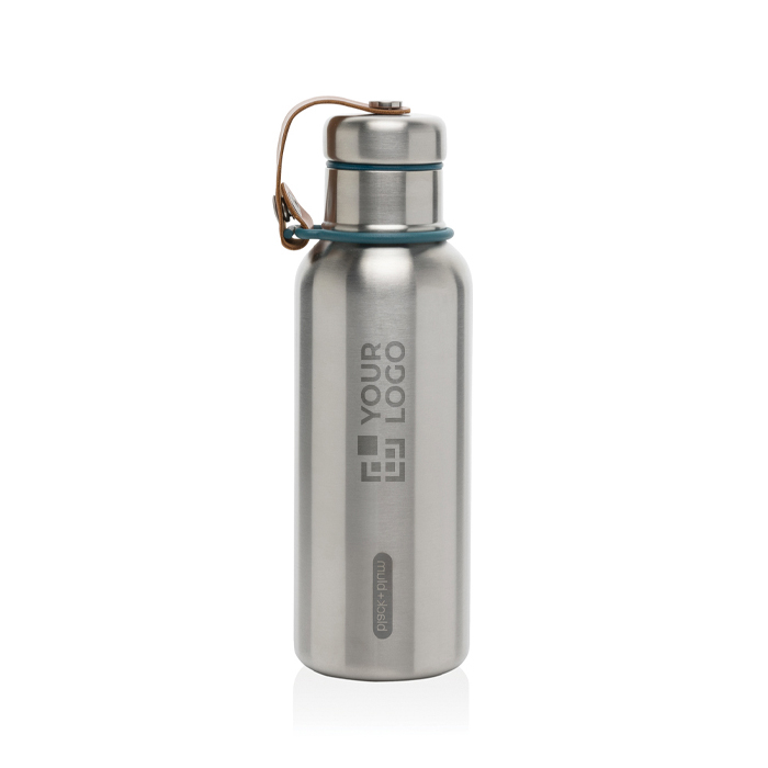 Термобутылка из нержавеющей стали с ручкой, 500 мл