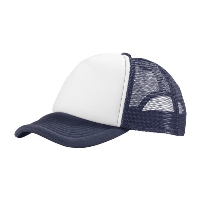 Кепка из полиэстера с сеткой в ​​стиле Trucker, 100 г/м²