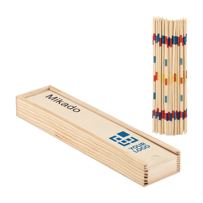 Деревянная игра Микадо в фирменной деревянной коробке