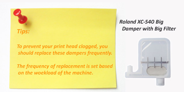 Roland XC-540 Big демпфер с Big Filter