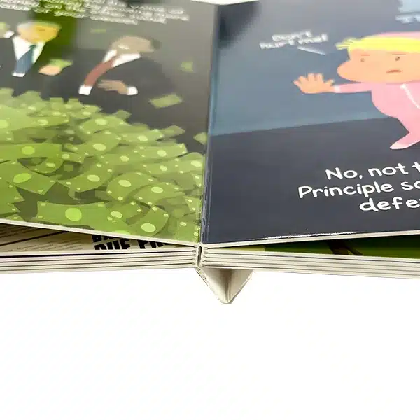 Переплет картонной книги