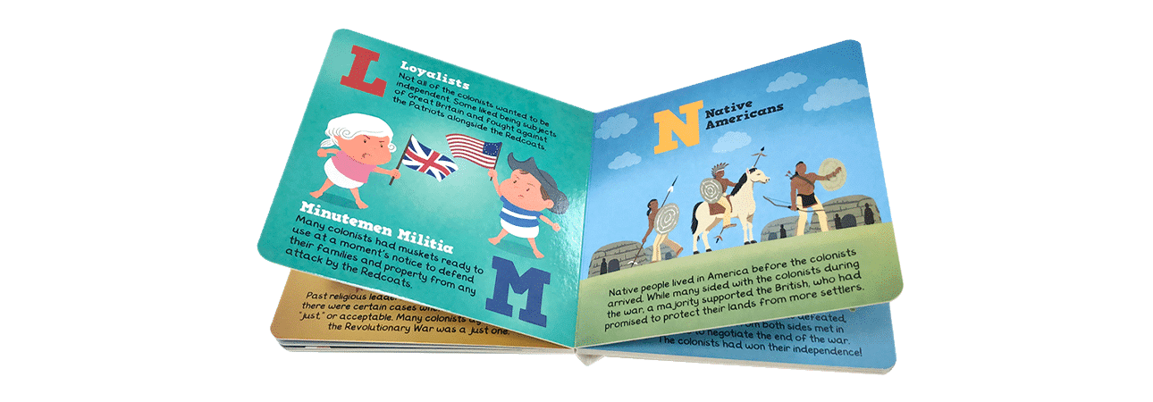 Переплет картонной книги с самообложкой