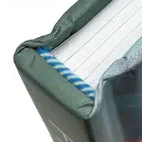 сине-белая повязка на голову