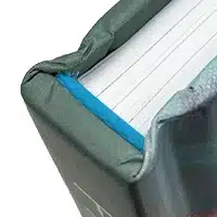 синяя повязка на голову