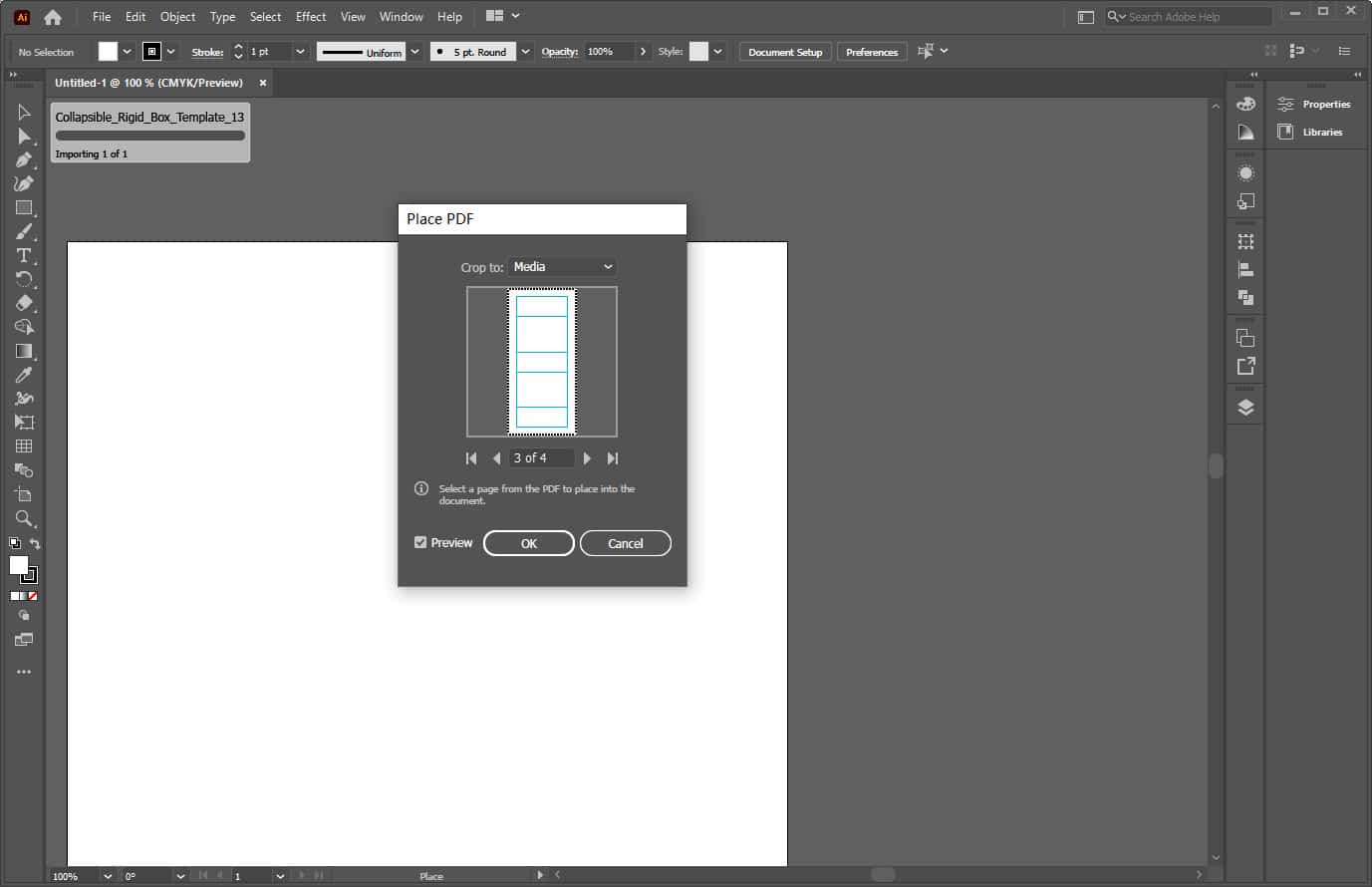 Adobe Illustrator Место