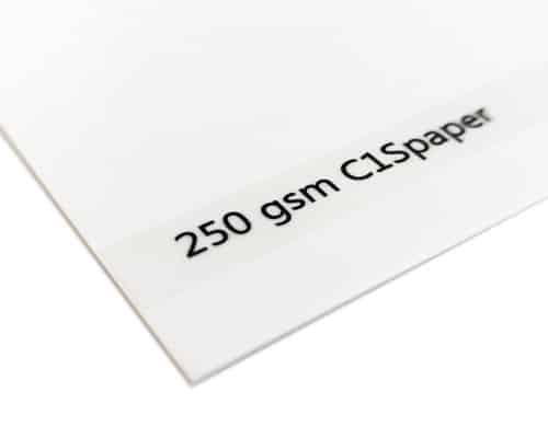 Бумага C1S плотностью 250 г/м²