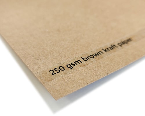 коричневая крафт-бумага плотностью 250 г/м²