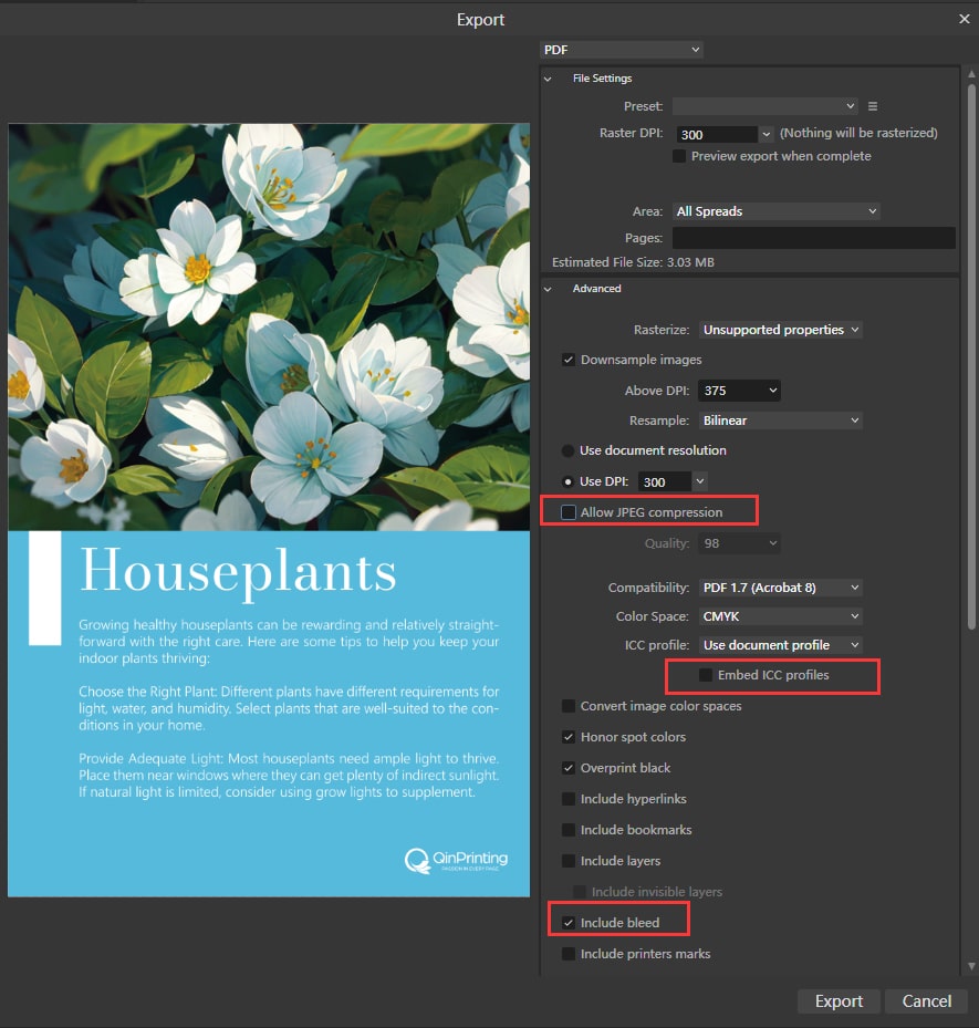 Как создать готовые файлы дизайна печати с использованием Affinity-Publisher-8