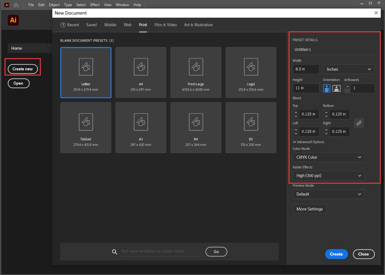 Как создать готовые к печати файлы дизайна с помощью Adobe Illustrator-1