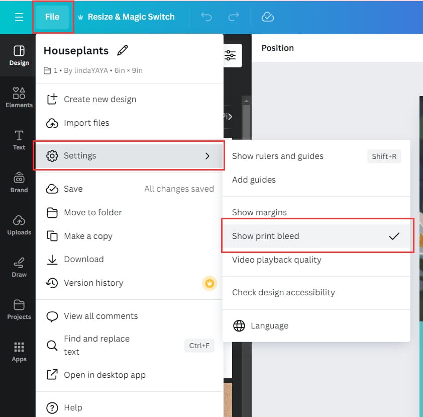 Как создать готовые файлы дизайна печати с использованием Canva-2