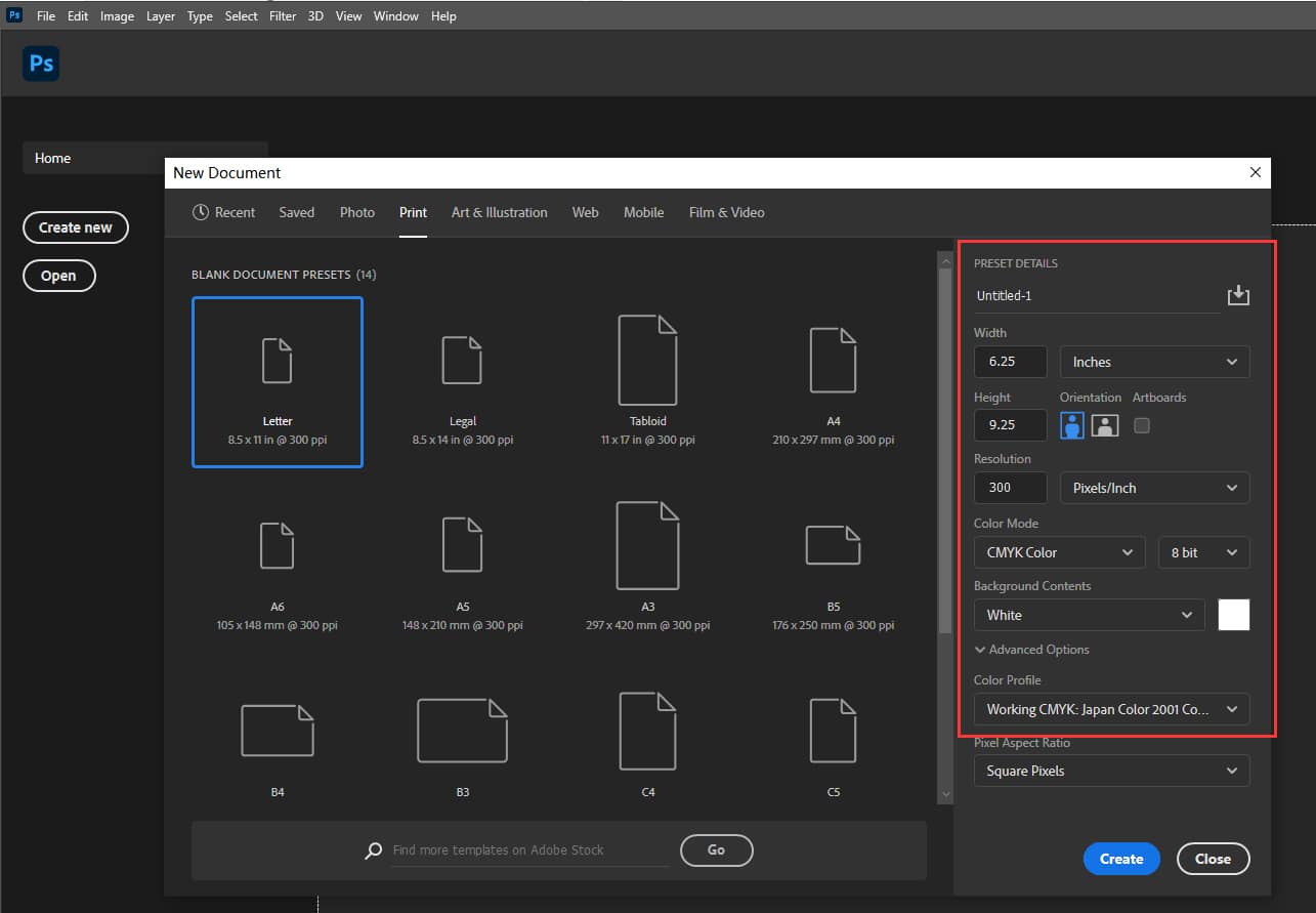 Как создать-готовые к печати PDF-файлы с помощью Adobe-Photoshop-1