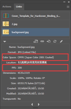 как использовать шаблон-обложки-книги-Полюс Принт-в-Adobe-Illustrator-3